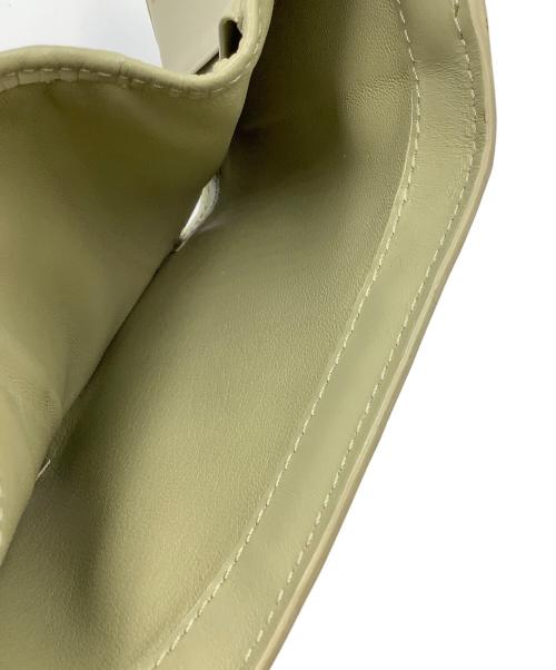 Chloe（クロエ）Chloe (クロエ) スモールトリフォールドウォレット グリーン×カーキの古着・服飾アイテム