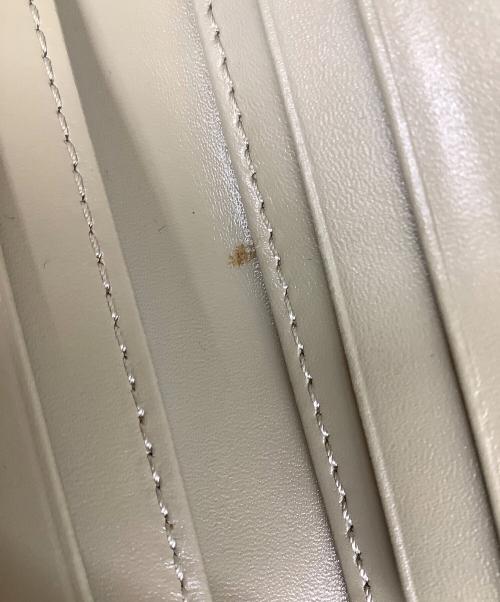 Chloe（クロエ）Chloe (クロエ) スモールトリフォールドウォレット グリーン×カーキの古着・服飾アイテム