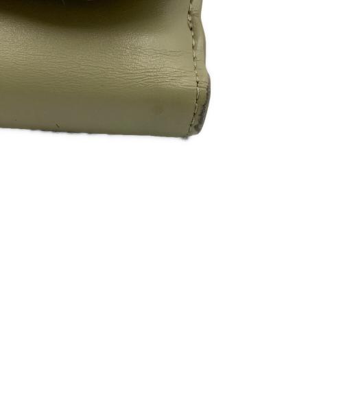 Chloe（クロエ）Chloe (クロエ) スモールトリフォールドウォレット グリーン×カーキの古着・服飾アイテム