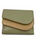 Chloe（クロエ）の古着「スモールトリフォールドウォレット」｜グリーン×カーキ