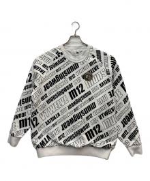 MUNSING WEAR×V12（マンシングウェア×ヴィトゥエルブ）の古着「スウェット」｜ホワイト×ブラック