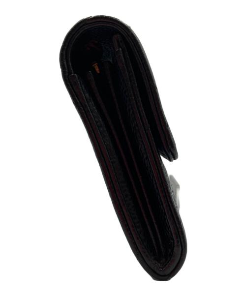 CHANEL（シャネル）CHANEL (シャネル) 長財布　マトラッセ ブラックの古着・服飾アイテム