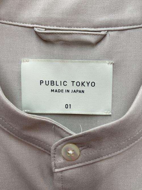 PUBLIC TOKYO（パブリックトウキョウ）PUBLIC TOKYO (パブリックトウキョウ) 長袖シャツ ベージュ サイズ:SIZE 1の古着・服飾アイテム