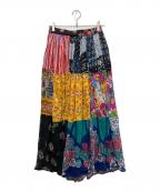 freadaフリーダ）の古着「プリーツスカート」｜マルチカラー