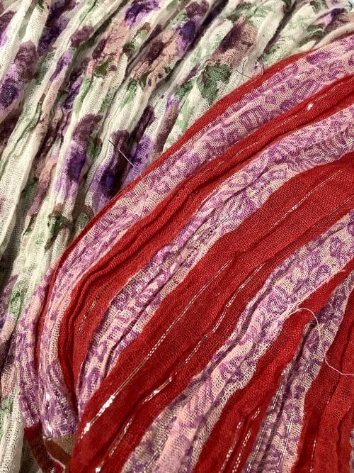 freada（フリーダ）freada (フリーダ) プリーツスカート マルチカラー サイズ:SIZE FREEの古着・服飾アイテム