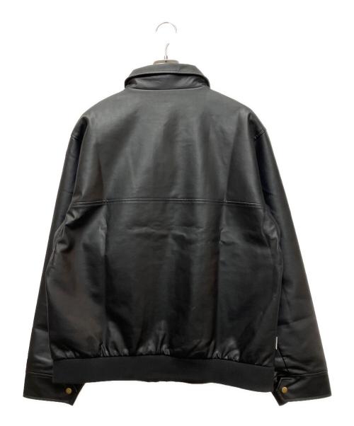 ELEMENT（エレメント）ELEMENT (エレメント) フェイクレザージャケット ブラック サイズ:SIZE Lの古着・服飾アイテム