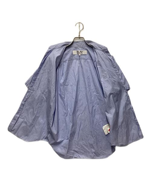 PLAY COMME des GARCONS（プレイコムデギャルソン）PLAY COMME des GARCONS (プレイコムデギャルソン) 半袖シャツ スカイブルー サイズ:SIZE Sの古着・服飾アイテム