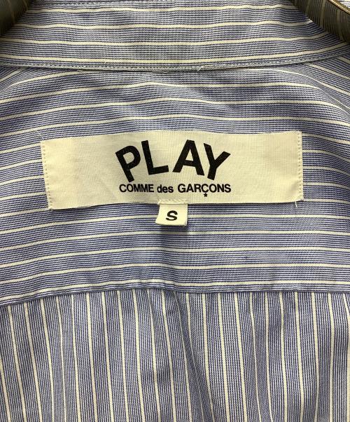 PLAY COMME des GARCONS（プレイコムデギャルソン）PLAY COMME des GARCONS (プレイコムデギャルソン) 半袖シャツ スカイブルー サイズ:SIZE Sの古着・服飾アイテム