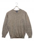 LAND'S ENDランズエンド）の古着「80s厚手ニット」｜ブラウン