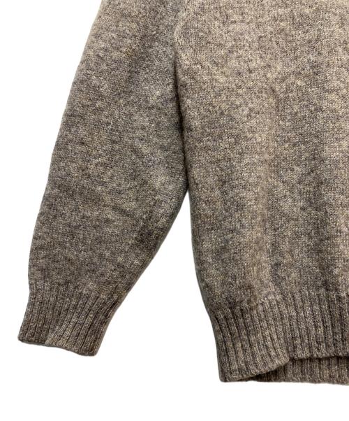 LAND'S END（ランズエンド）LAND'S END (ランズエンド) 80s厚手ニット ブラウン サイズ:SIZE Mの古着・服飾アイテム