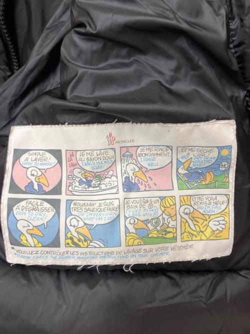 MONCLER（モンクレール）MONCLER (モンクレール) ダウンジャケット ブラック サイズ:SIZE 2の古着・服飾アイテム
