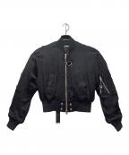 DIESELディーゼル）の古着「中綿ジャケット」｜ブラック