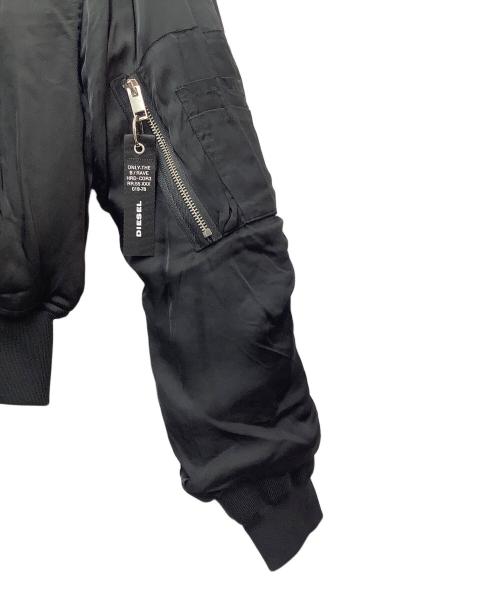 DIESEL（ディーゼル）DIESEL (ディーゼル) 中綿ジャケット ブラック サイズ:XSの古着・服飾アイテム