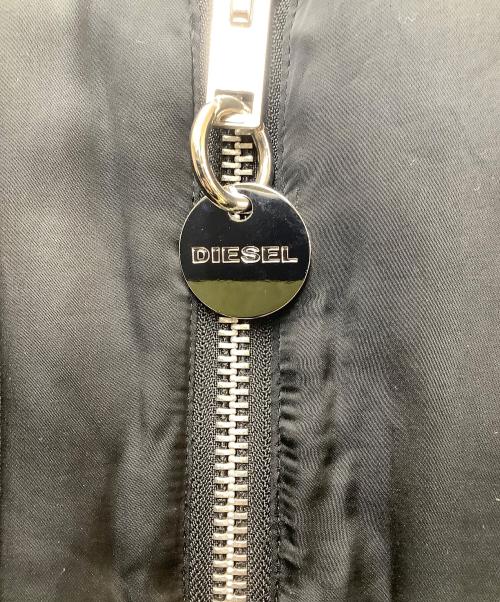 DIESEL（ディーゼル）DIESEL (ディーゼル) 中綿ジャケット ブラック サイズ:XSの古着・服飾アイテム