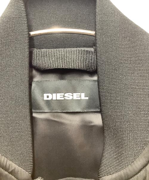 DIESEL（ディーゼル）DIESEL (ディーゼル) 中綿ジャケット ブラック サイズ:XSの古着・服飾アイテム