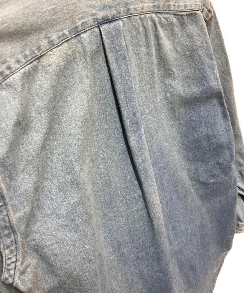 POLO COUNTRY（ポロカントリー）POLO COUNTRY (ポロカントリー) 90s長袖シャツ ブルー サイズ:SIZE Mの古着・服飾アイテム