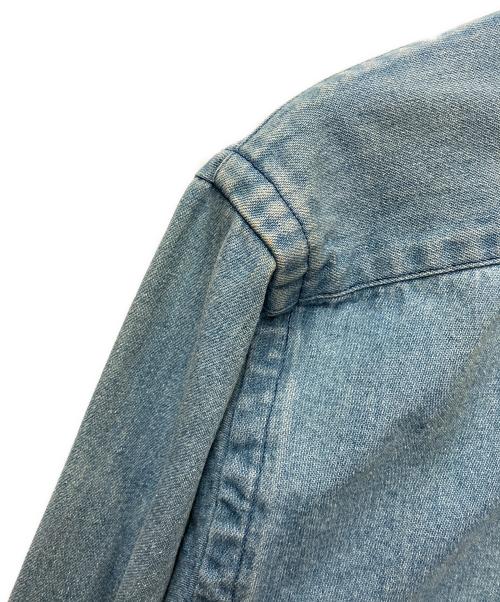 POLO COUNTRY（ポロカントリー）POLO COUNTRY (ポロカントリー) 90s長袖シャツ ブルー サイズ:SIZE Mの古着・服飾アイテム