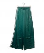 adidasアディダス）の古着「トラックパンツ」｜グリーン