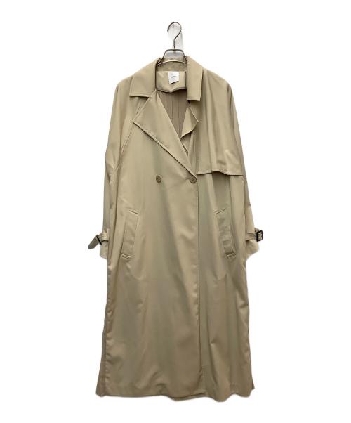 Ameri（アメリ）Ameri (アメリ) バックプリーツトレンチコート カーキ サイズ:FREEの古着・服飾アイテム