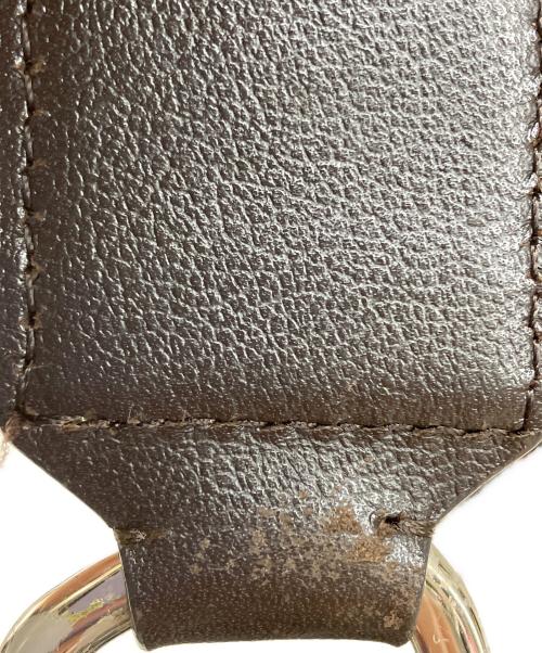 BURBERRY BLUE LABEL（バーバリー ブルー レーベル）BURBERRY BLUE LABEL (バーバリー ブルー レーベル) ショルダーバッグ ベージュ×ダークブラウンの古着・服飾アイテム