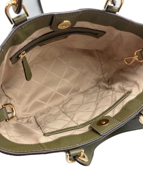 MICHAEL KORS（マイケル・コース）MICHAEL KORS (マイケル・コース) 2WAYバッグ オリーブの古着・服飾アイテム