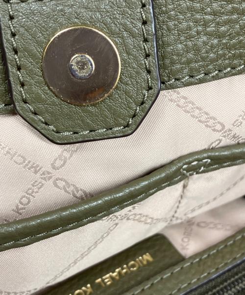 MICHAEL KORS（マイケル・コース）MICHAEL KORS (マイケル・コース) 2WAYバッグ オリーブの古着・服飾アイテム