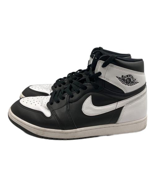 NIKE（ナイキ）NIKE (ナイキ)  Air Jordan 1 Retro High OG（エアージョーダンワンレトロハイオージー） ブラック×ホワイト サイズ:30の古着・服飾アイテム