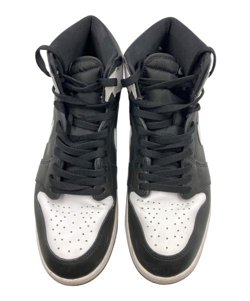 NIKE（ナイキ）NIKE (ナイキ)  Air Jordan 1 Retro High OG（エアージョーダンワンレトロハイオージー） ブラック×ホワイト サイズ:30の古着・服飾アイテム