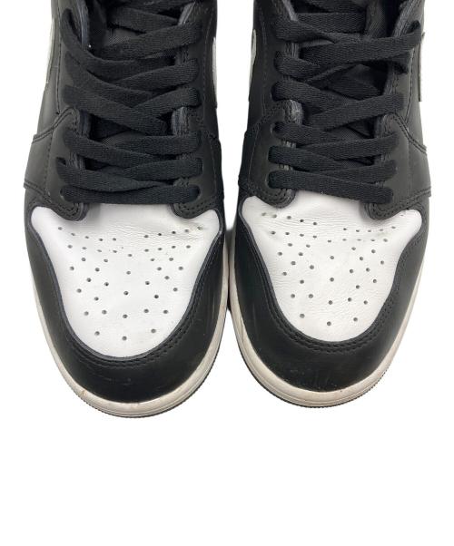 NIKE（ナイキ）NIKE (ナイキ)  Air Jordan 1 Retro High OG（エアージョーダンワンレトロハイオージー） ブラック×ホワイト サイズ:30の古着・服飾アイテム