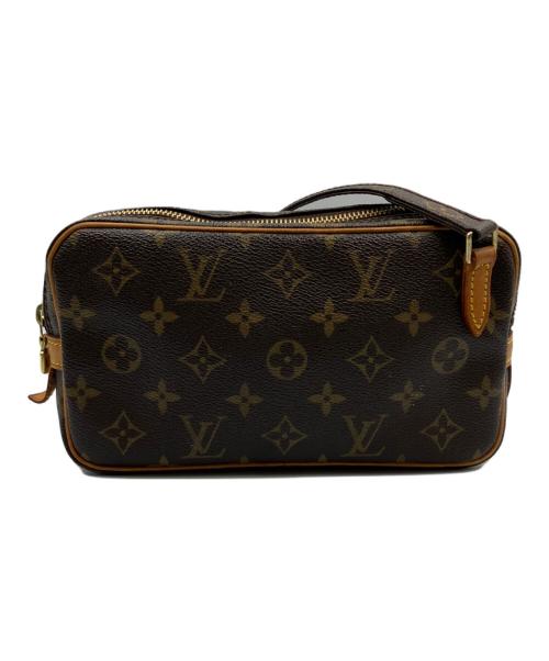 LOUIS VUITTON（ルイ ヴィトン）LOUIS VUITTON (ルイ ヴィトン) ショルダーポーチ ブラウンの古着・服飾アイテム