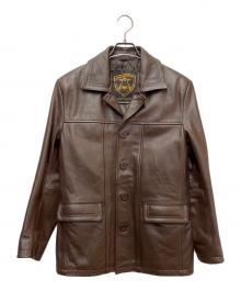 SUPERIOR leather（スーペリア レザー）の古着「レザージャケット」｜ブラウン