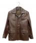 SUPERIOR leather（スーペリア レザー）の古着「レザージャケット」｜ブラウン