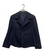tricot COMME des GARCONSトリココムデギャルソン）の古着「ウールジャケット」｜ネイビー