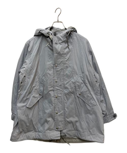 and wander（アンドワンダー）and wander (アンドワンダー) ZARA (ザラ) ナイロンパーカー グレー サイズ:SIZE Sの古着・服飾アイテム