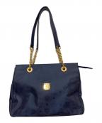 MCMエムシーエム）の古着「トートバッグ」｜ネイビー