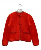 Mila Owenミラオーウェン）の古着「厚手カーディガン」｜レッド
