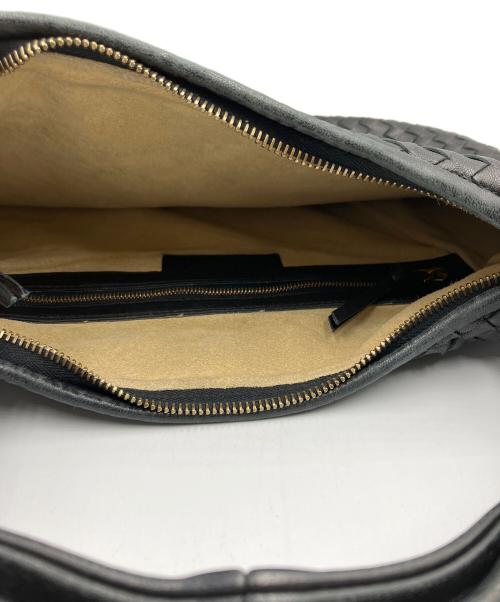 BOTTEGA VENETA（ボッテガベネタ）BOTTEGA VENETA (ボッテガベネタ) ハンドバッグ ブラックの古着・服飾アイテム