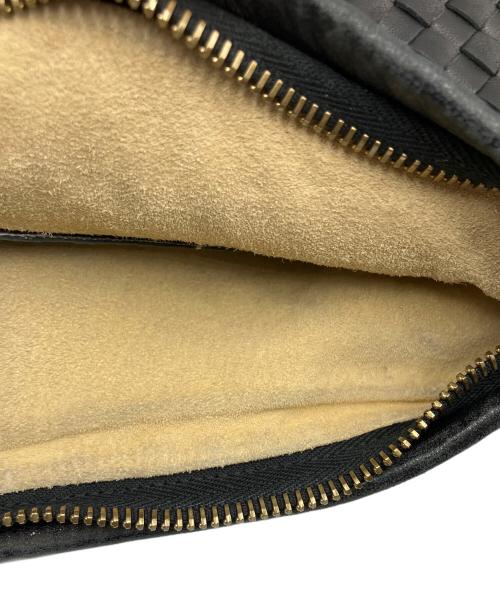 BOTTEGA VENETA（ボッテガベネタ）BOTTEGA VENETA (ボッテガベネタ) ハンドバッグ ブラックの古着・服飾アイテム