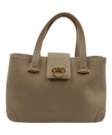 DIANA（ダイアナ）の古着「ハンドバッグ」｜ベージュ