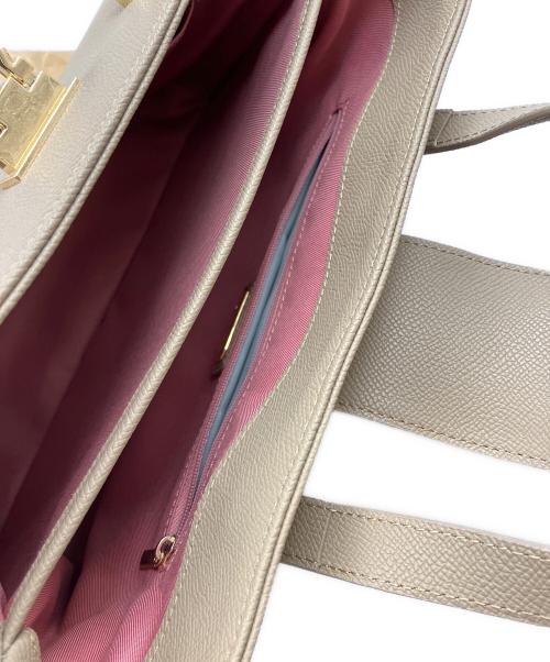 DIANA（ダイアナ）DIANA (ダイアナ) ハンドバッグ ベージュの古着・服飾アイテム