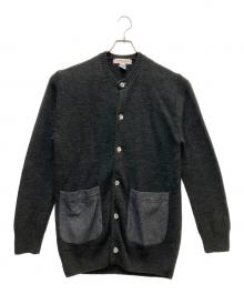 COMME des GARCONS（コムデギャルソン）の古着「厚手カーディガン」｜ブラック