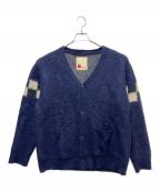 SEVESKIGセヴシグ）の古着「厚手カーディガン」｜ネイビー