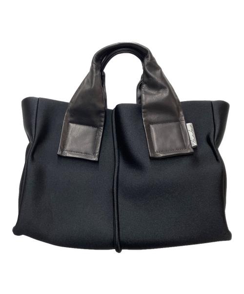 kawa-kawa（カワカワ）kawa-kawa (カワカワ) ハンドバッグ ブラックの古着・服飾アイテム