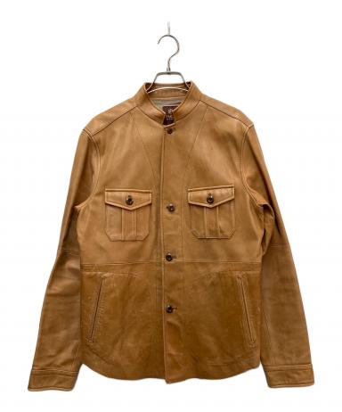 中古・古着通販】TAKEO KIKUCHI (タケオキクチ) ラムレザージャケット