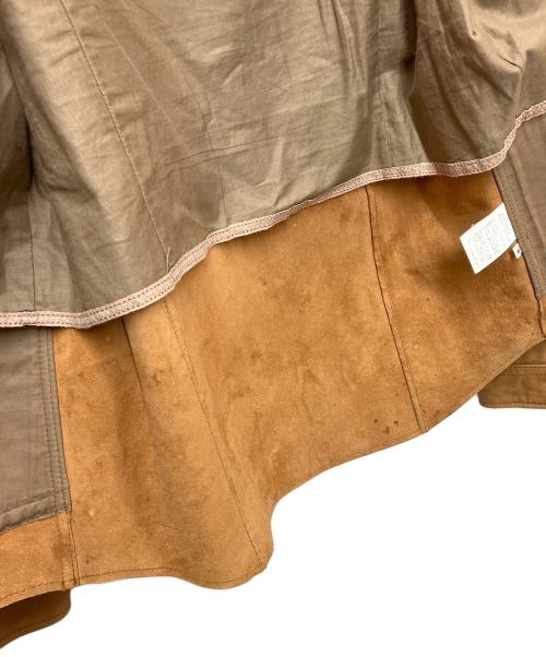 TAKEO KIKUCHI（タケオキクチ）TAKEO KIKUCHI (タケオキクチ) ラムレザージャケット ブラウン サイズ:SIZE 4の古着・服飾アイテム