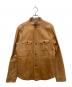 TAKEO KIKUCHI（タケオキクチ）の古着「ラムレザージャケット」｜ブラウン