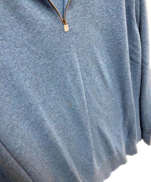 BURBERRY（バーバリー）BURBERRY (バーバリー) 薄手ニット ブルー サイズ:XLの古着・服飾アイテム