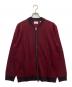 Calvin Klein（カルバンクライン）の古着「ニットジャケット」｜レッド