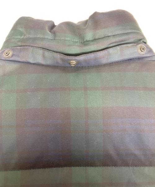 POLO RALPH LAUREN（ポロ・ラルフローレン）POLO RALPH LAUREN (ポロ・ラルフローレン) ダウンベスト グリーン×ネイビー サイズ:Lの古着・服飾アイテム