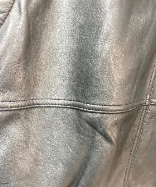 URBAN（アーバン）URBAN (アーバン) レザージャケット ブラック サイズ:38の古着・服飾アイテム